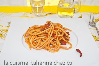 spaghetti all'amatriciana